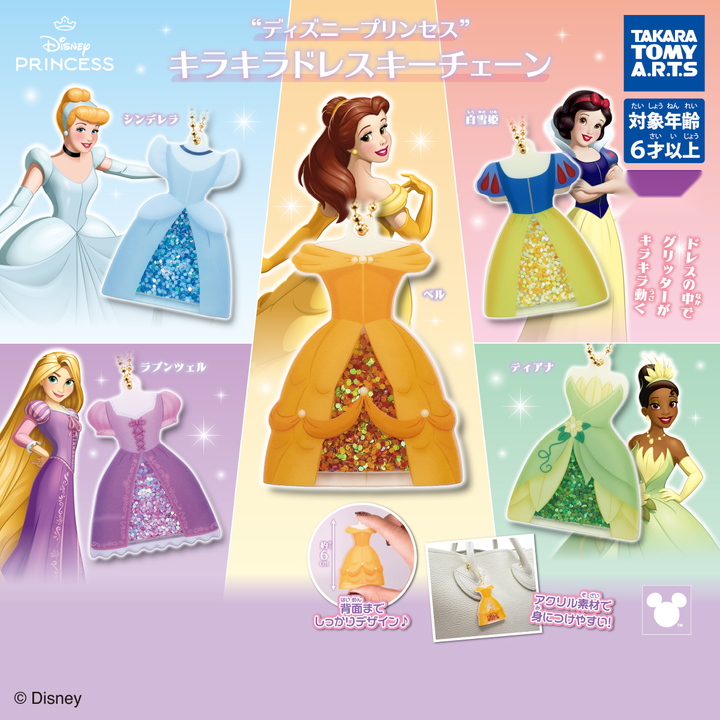 Disney Princess Dress Charm
